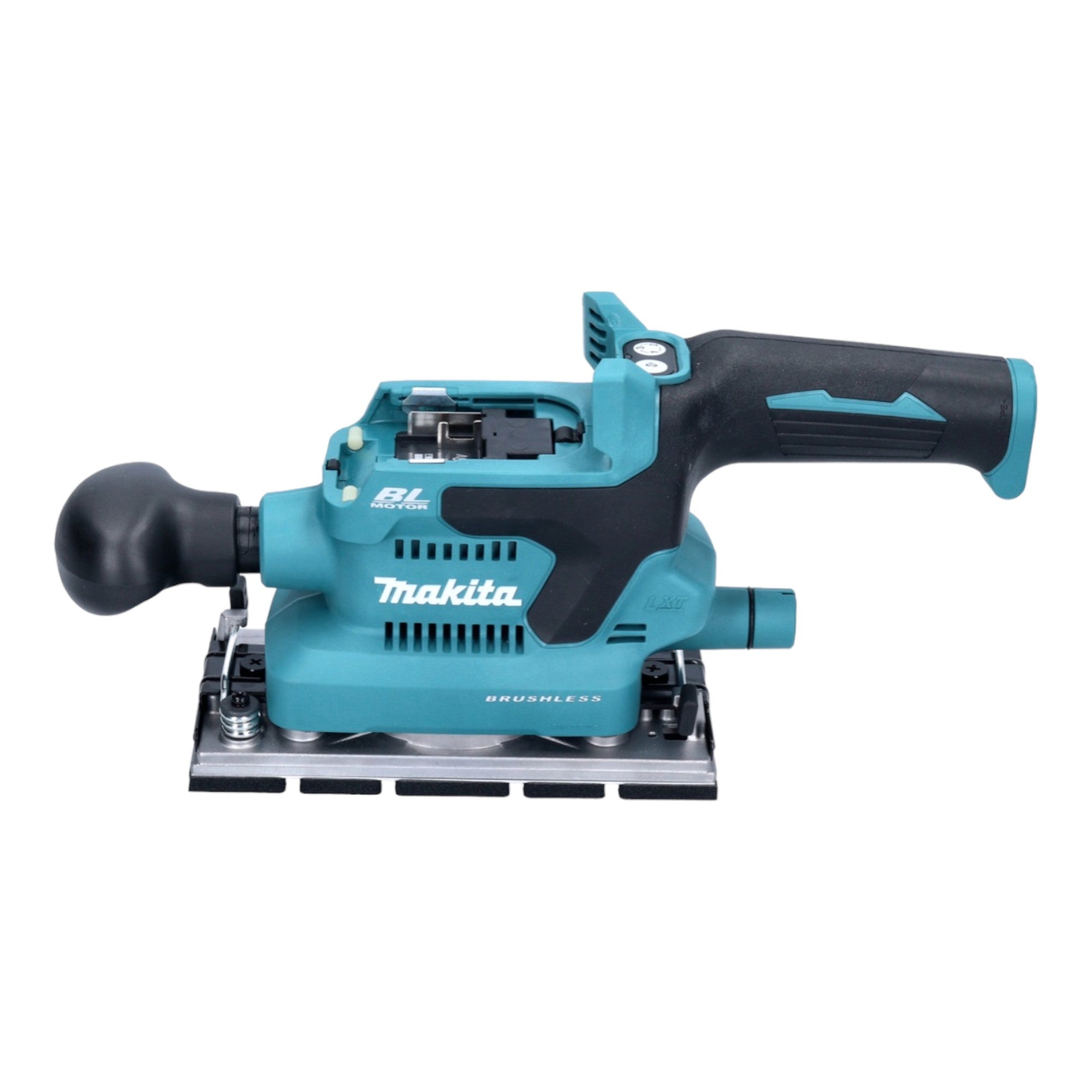 Makita DBO 380 RF Akku Schwingschleifer 18 V 93 x 185 mm Brushless 2x Akku 3 0 Ah Ladegeraet 2 - toolbrothers
