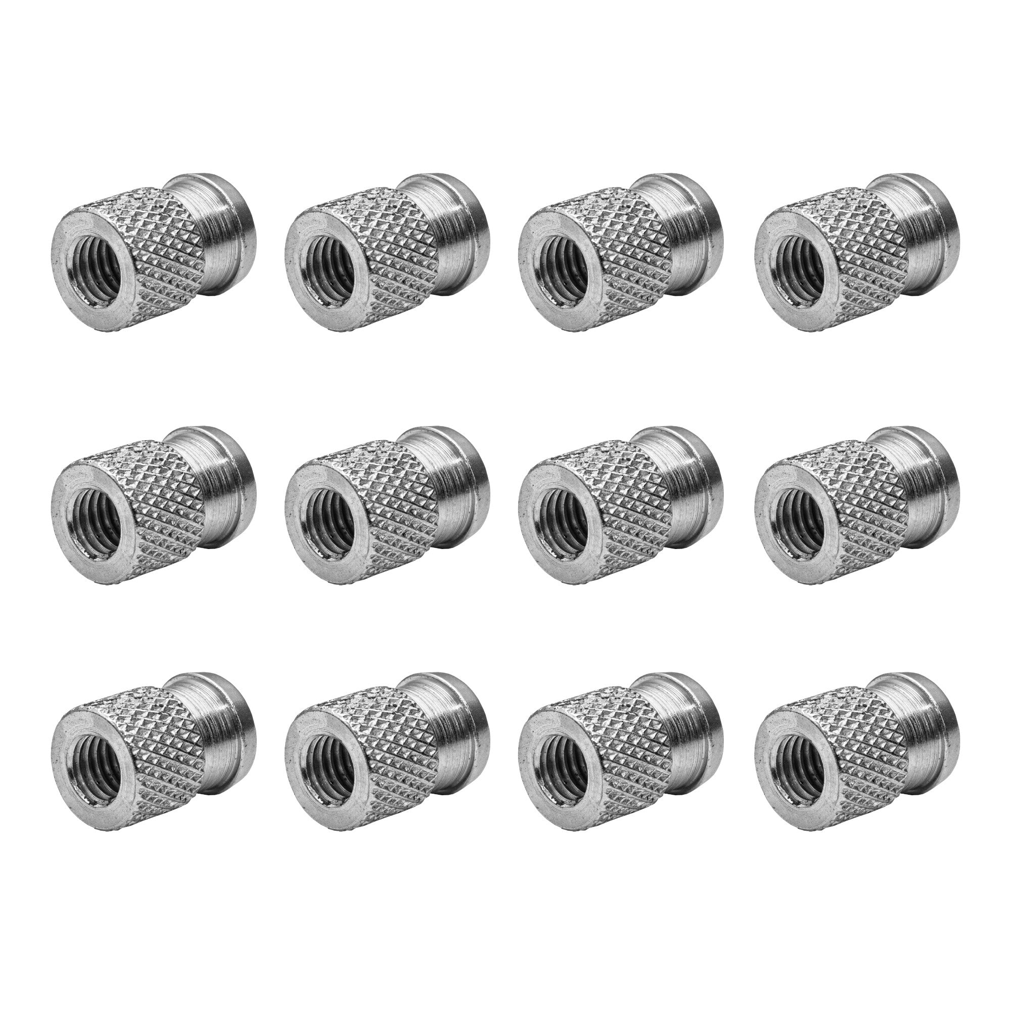 Qbrick System Schraubhuelsen Gewindeeinsaetze M8 12 Stueck 0 - toolbrothers