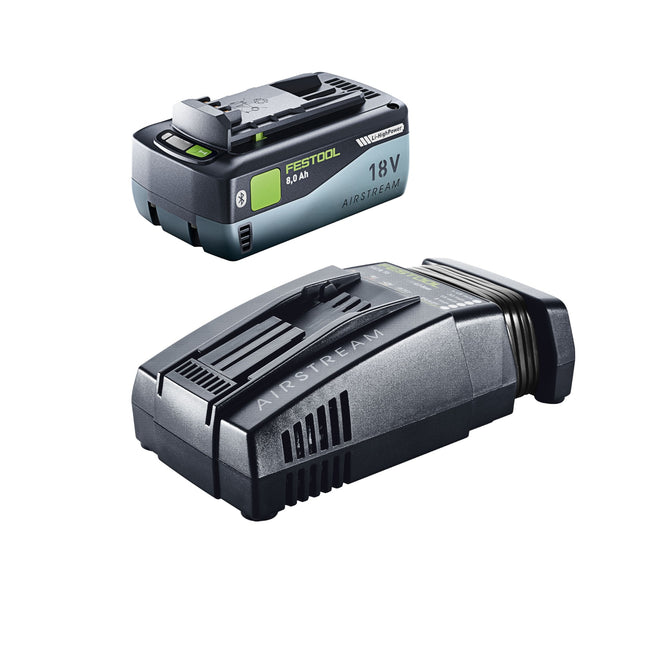 Festool 18V 1x8.0/SCA16 energy set 1x batería recargable 18 V 8.0 Ah ( 577323 ) + cargador ( 576953 )