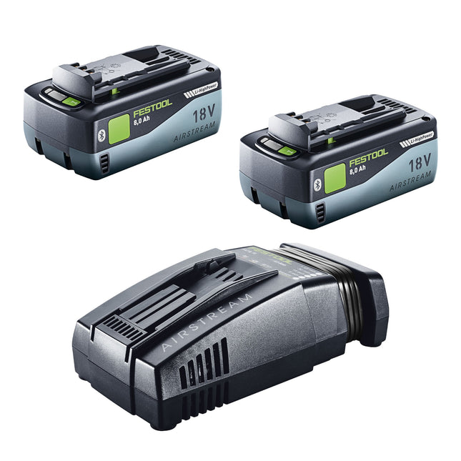 Festool 18V 2x8.0/SCA16 energy set 2x batería 18 V 8.0 Ah ( 2x 577323 ) + cargador ( 576953 )