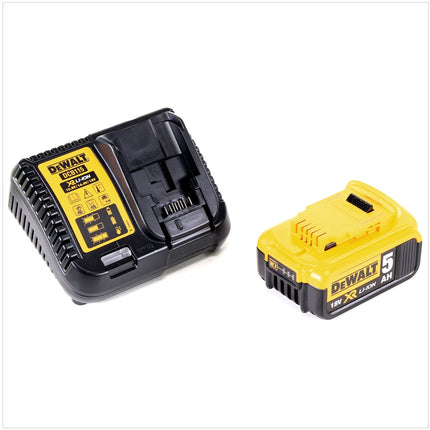 Dewalt DCS 373 P1 Akku Metall Kreissäge 18 V 140 mm + 1x Akku 5,0 Ah + Ladegerät + Sägeblatt + TSTAK - Toolbrothers