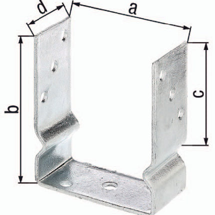 Wspornik słupka GAH ETA-10/0210 101x150x100x60mm ( 3000200724 )