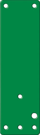 GFS Plaque de montage 901 670 Montage sur portes coupe-feu ( 3000250547 )