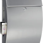 BURG-WÄCHTER Boîte aux lettres Hamburg 3815 Ni hauteur 478 mm largeur 322 mm profondeur 152 mm ( 3000253466 )