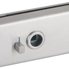 Serratura per porte in vetro HERMAT 6086 S BAD - Genova acciaio inox opaco ( 3000253944 )