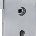 HERMAT glass door lock 6053 PZ L - Molina stainless steel matt ( 3000253947 )