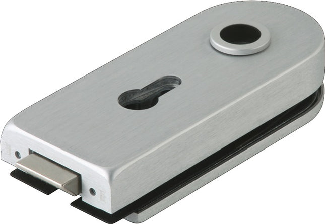 Serratura per porte in vetro DORMA-GLAS STUDIO Rondo metallo chiaro anodizzato argento ( 3000254471 )