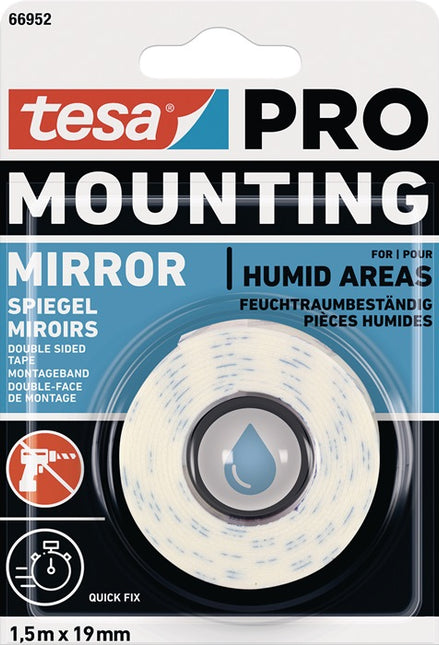 TESA Montageband Mounting PRO Spiegel 66952 weiß ( 3000265496 )