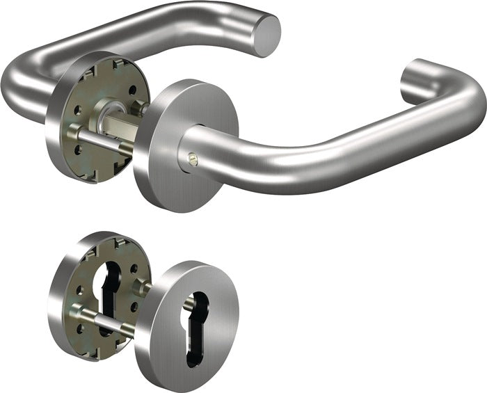 OGRO Rosettengarnitur CORE8100 8mm / 6501 / 6612 PZ ER Edelstahl ER ( 3000267197 )