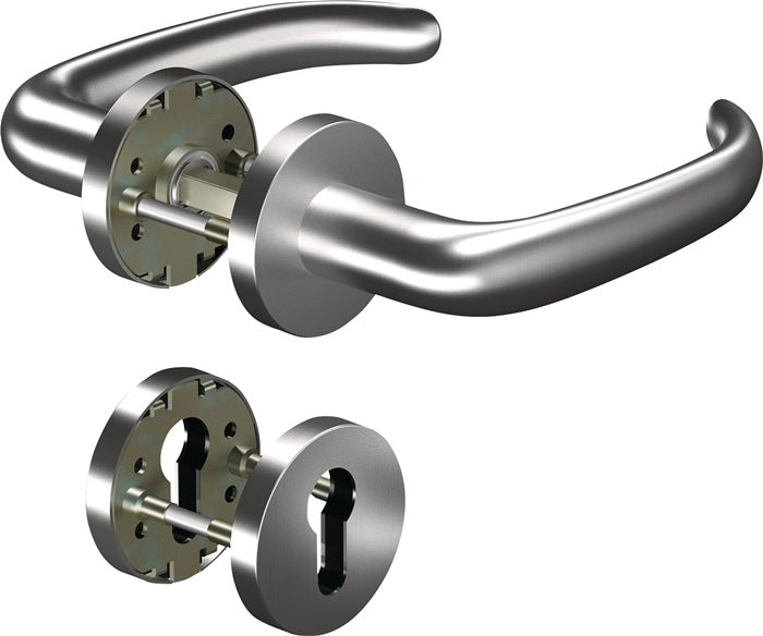 OGRO Rosettengarnitur CORE8999 8 mm / 3020N/6501/6612 PZ ER Edelstahl ER ( 3000267213 )
