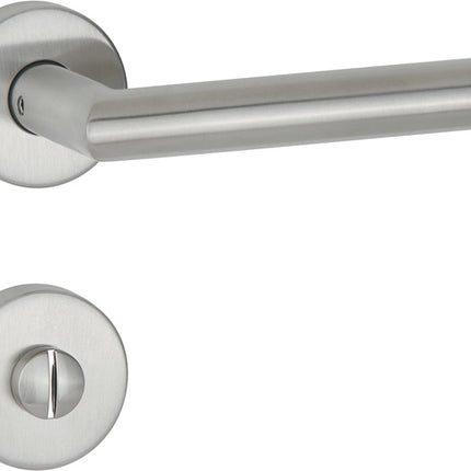 APTEC lever handle set Basic 02 stainless steel 60 matt stainless steel ( 3000267253 )
