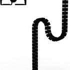 BMB Kabeldurchführung FLEXIT RE Kunststoff schwarz ( 3000271101 )