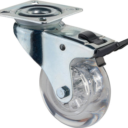 BS ROLLEN Kółko skrętne z hamulcem Ø kółka 50 mm Nośność 40 kg ( 3000275196 )