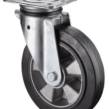 BS ROLLEN Roulette pivotante pour charges lourdes Roue Ø 250 mm Capacité de charge 550 kg ( 3000275446 )