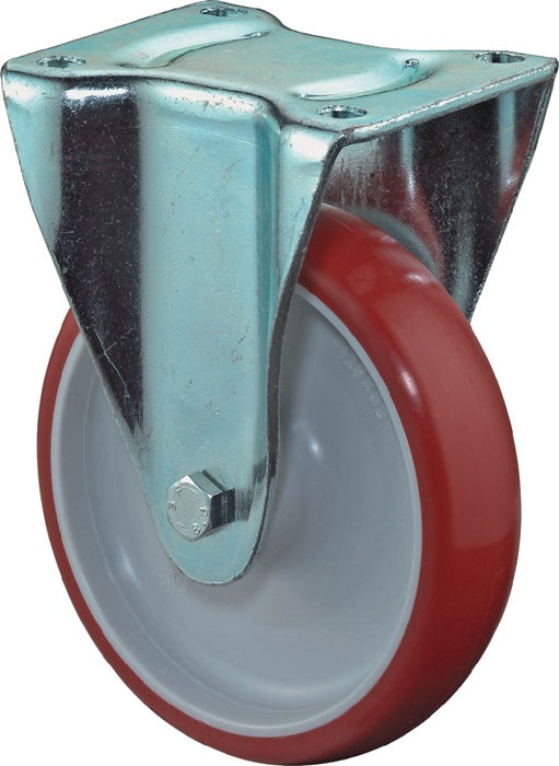 BS ROLLEN Roulette fixe Ø de la roue 100 mm capacité de charge 125 kg ( 3000275571 )