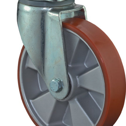 BS ROLLEN Roulette pivotante pour charges lourdes Roue Ø 125 mm Capacité de charge 450 kg ( 3000275929 )