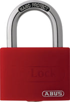 ABUS Zylindervorhangschloss T65AL/40 rot gl. Schlosskörperbreite 43 mm ( 3000280258 )