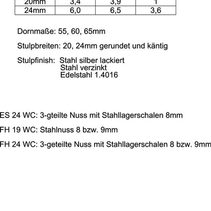 SSF Serratura da infilare BAD 20/ 65/78/8 mm DIN destra ( 3324024323 )