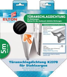 ELLEN Türanschlagdichtung K2378 DIY Länge 5 m zum Einstecken ( 3327023263 )