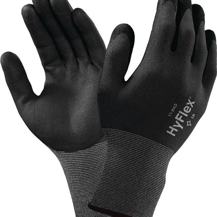 ANSELL Handschuhe HyFlex® 11-840 Größe 10 schwarz/grau ( 4000371656 )