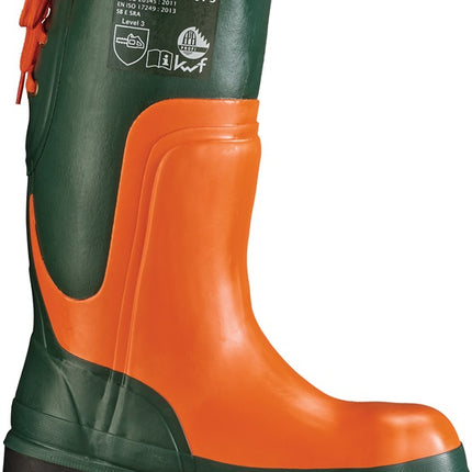 FELDTMANN Forstsicherheitsstiefel Ulme Größe 46 oliv/orange ( 4000373356 )