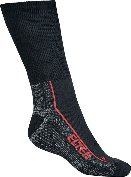 Calcetines funcionales ELTEN Perfect Fit Calcetines ESD (Carbono) talla 39-42 negro/gris ( 4000374856 )