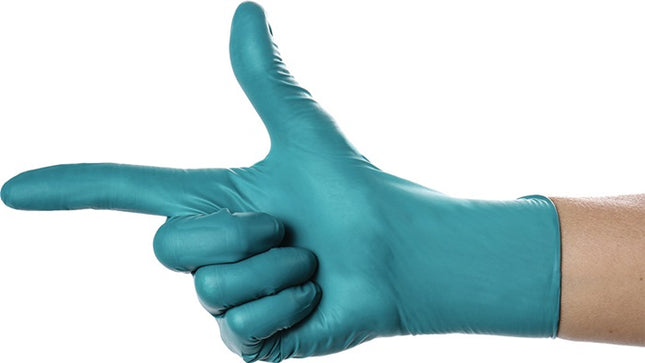 Guantes desechables AMPRI SolidSafety ChemN Special talla L verde ( 4000391025 )