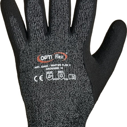 OPTIFLEX cut protection gloves Winter Flex 5 size 9 grey/black ( 4000391063 )