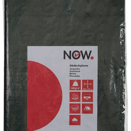 NOW lona de tela Super Tarp ancho 2000 x largo 3000 mm (4000818871)