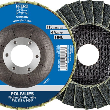 PFERD Fächerscheibe POLIVLIES Ø 115 mm Körnung fein ( 4000842605 )