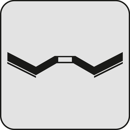 KLINGSPOR Fächerscheibe SMT 626 Supra Ø 180 mm Körnung 40 6° konisch ( 4000842832 )