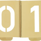 Juego de plantillas de marcado KUKKO 327 números 0 - 9 ( 4000871685 )