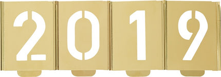 Juego de plantillas de marcado KUKKO 327 números 0 - 9 ( 4000871685 )