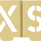 Jeu de pochoirs de signature KUKKO 327 lettres A - Z ( 4000871738 )