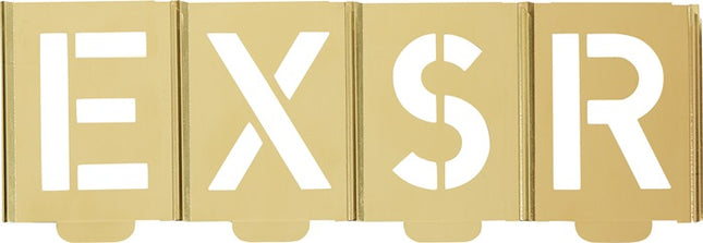 KUKKO marking template set 327 letters A - Z (4000871886)