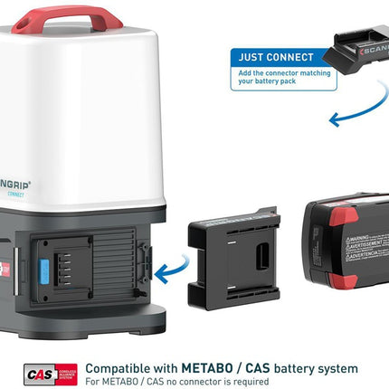 SCANGRIP LED-Strahler AREA 10 CONNECT 84 W 1000 - 10000 lm ( 4000873481 )