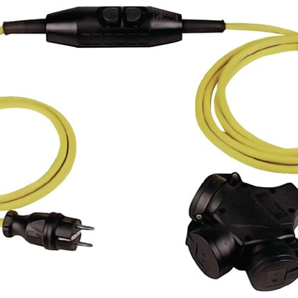 JÄGER DIREKT Schutzkontaktverlängerung  16 A 230 V 3 x 1,5 mm² ( 4000873782 )