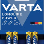 VARTA battery Longlife Power 1.5 V AAA-AM4-Micro 1240 mAh ( 4000901810 )