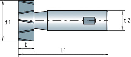 MAYKESTAG Schlitzfräser DIN 850 D Typ N D.22,5 mm ( 4117802234 )