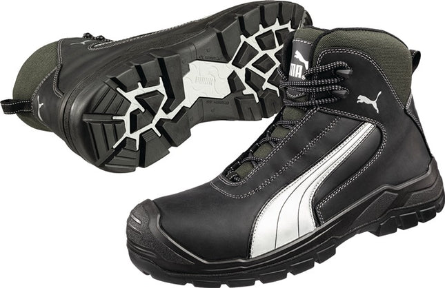 PUMA stivali di sicurezza Cascades Mid taglia 40 nero/bianco ( 4300700270 )