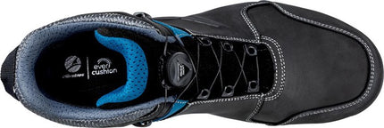ALBATROS safety boots TOFANE BLACK QL CTX MID size 42 black/blue ( 4300700662 )