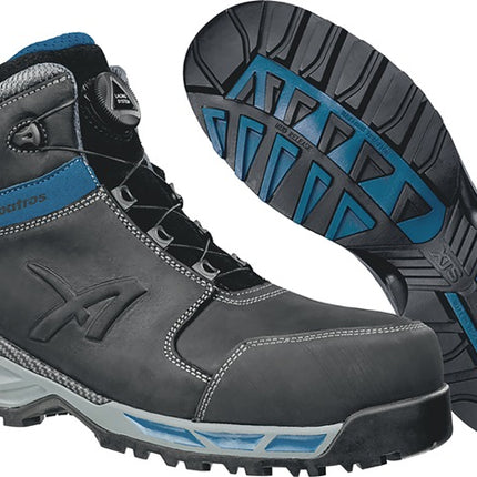 ALBATROS safety boots TOFANE BLACK QL CTX MID size 42 black/blue ( 4300700662 )