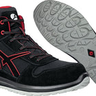 ALBATROS Sicherheitsstiefel CLIFTON MID Größe 46 schwarz/rot ( 4300700686 )