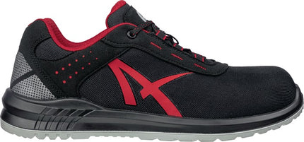 ALBATROS safety shoe GRID LOW size 44 black/red ( 4300700704 )