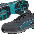 PUMA Damensicherheitsschuh FUSE KNIT Größe 42 grau/blau ( 4300700826 )