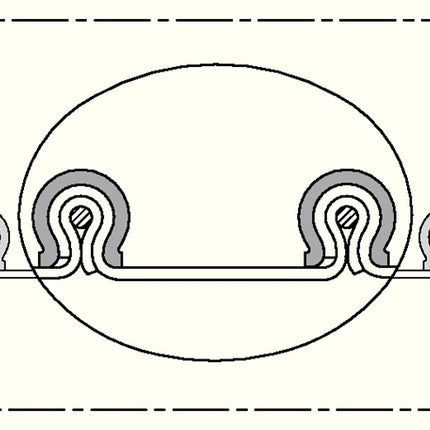 Wąż ssący i dmuchawy NORRES CP VITON(R) 459 EC Ø wew. 75-76 mm ( 4501401305 )