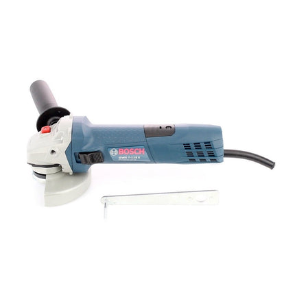 Bosch GWS 7-115 E 720W Winkelschleifer 115 mm Scheibendurchmesser ( 0601388201 ) + 25 x Bosch Trennscheibe für Metall - 115 x 22,23 mm, gekröpft ( 2608600005 ) - Toolbrothers