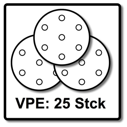 Festool Schleifscheiben STF D225 P150 GR S Granat Soft 25 Stk. ( 204224 ) - Toolbrothers