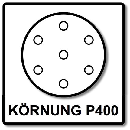 Festool STF D225 P400 GR S/25 Schleifscheibe Granat Soft 25 Stück ( 204228 ) für Langhalsschleifer PLANEX 225 EQ, PLANEX LHS-E 225 easy