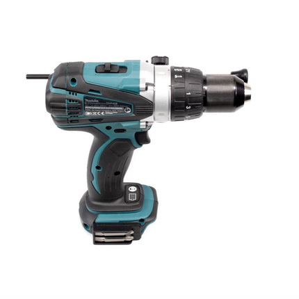 Makita DHP 458 RF1J Akku Schlagbohrschrauber 18 V 91Nm + 1x 3,0Ah Akku + Ladegerät + Makita Bit & Bohrer-Set 100-teilig - Toolbrothers